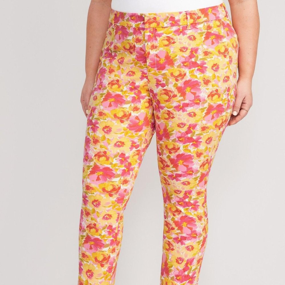 NWT Old Navy High-Waisted Pixie Skinny Ankle Pants for Women - Picture 8 of 9